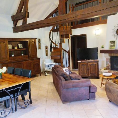 Hotot-en-Auge Maison Traditionnelle Normande Avec Piscine מראה חיצוני תמונה